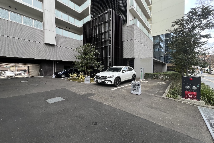 ザ・青葉通レジデンスの来客用駐車場
